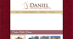 Desktop Screenshot of danielinvestmentgroup.com